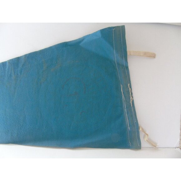 Vintage 1950's Michigan State U Pennant Spartan Green Felt Wall Decor Souvenir - Picture 8 of 8